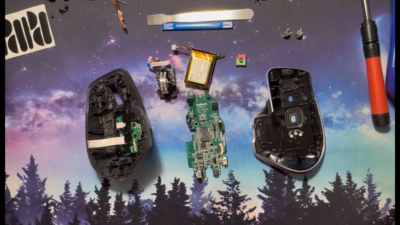 Fixing Logitech MX Master 3S Right Click | Microswitch Replacement Timelapse