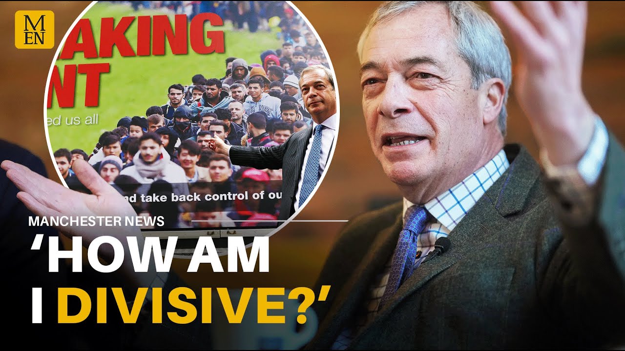 ‘It's just COMMON SENSE!’ | Farage denies running a divisive campaign in Gorton and Denton