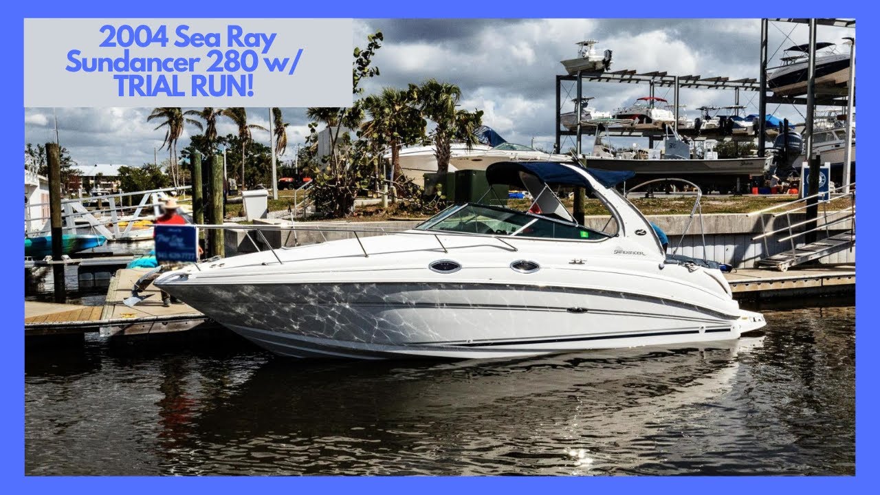 EP 52: Sea Ray Sundancer 280 Boat Tour [2004]