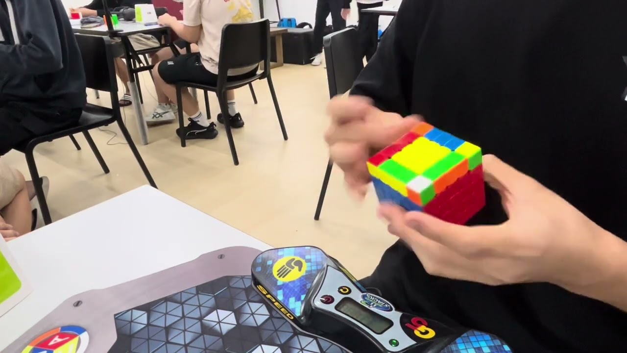 39.82 official 5x5 average 