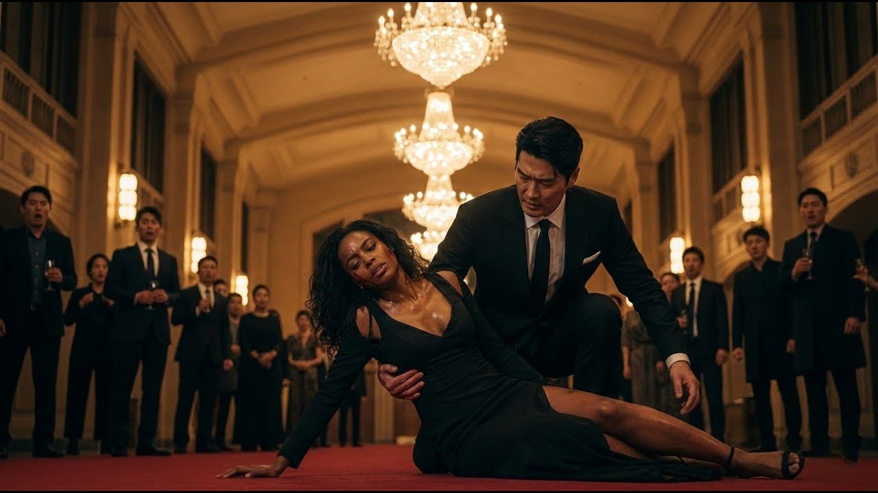 The Black Lady Collapsed before the Korean Mafia Boss — What he did next…..