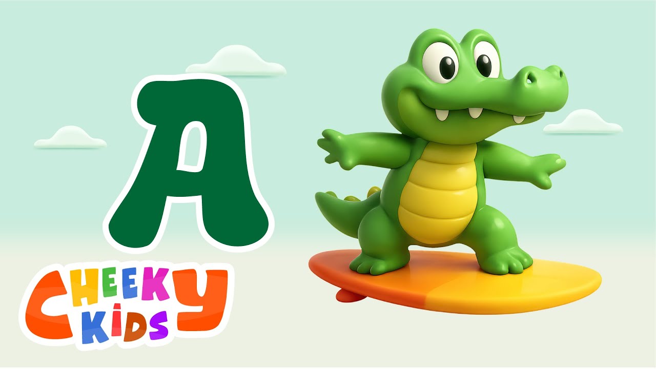 🦁 ABCD Animals A&ndash;Z Song | Animal Alphabet Learning for Kids | Cheeky Kids #AnimalSong #ABCLearning