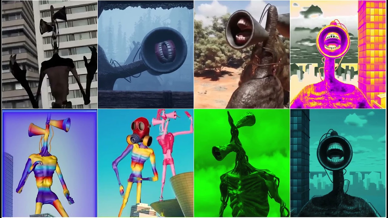 Mix - Siren Head New Coffin DanceMeme Song Cover #sirenheadcoffindance#coffindance #sirenhead 