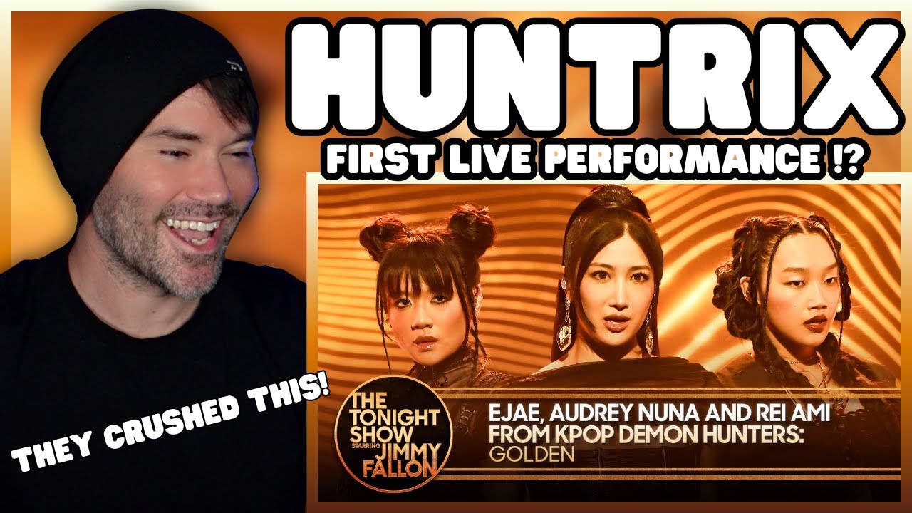 Реакция метал-вокалиста — первое живое выступление HUNTRIX!?!? K-pop Demon Hunters Golden | Джимм...