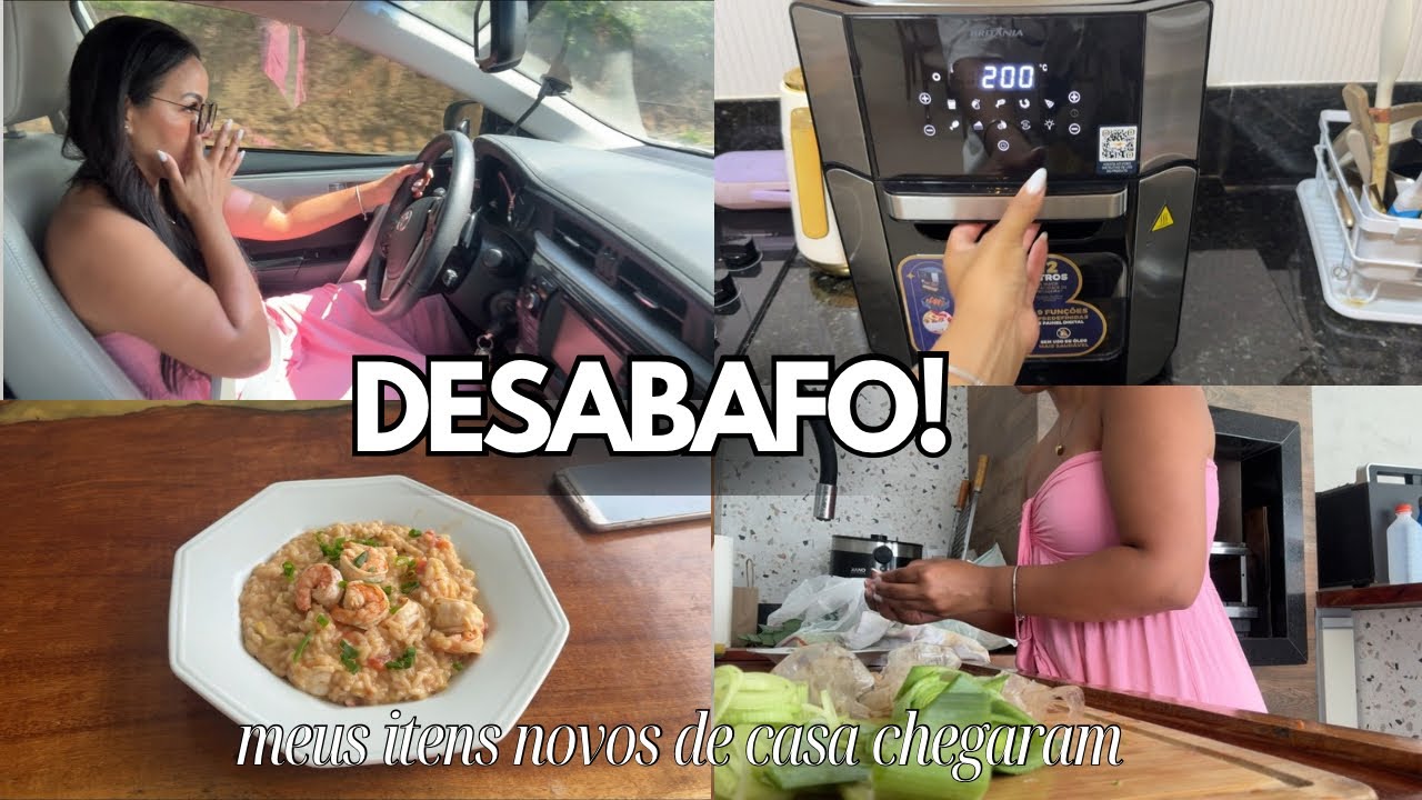PRIMEIRO DIA SEM AS CRIANÇAS | FÉRIAS COM OS PAIS | FIZ RISOTO ✨🌱