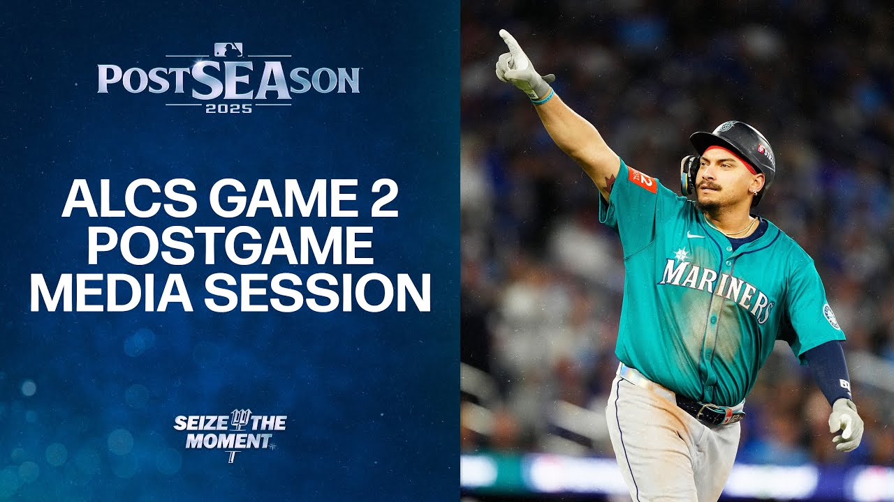 Mariners ALCS Game 2 Postgame Press Conference