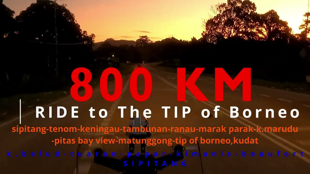 SABAH 800 KM Ride to The Tip Of Borneo, Tanjung Simpang Mengayau, KUDAT | PART 1 |  Scuderia Apollo