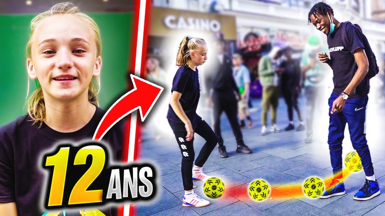 CETTE FILLE DE 12 ANS HUMILIE TOUT LE MONDE AU FOOTBALL!