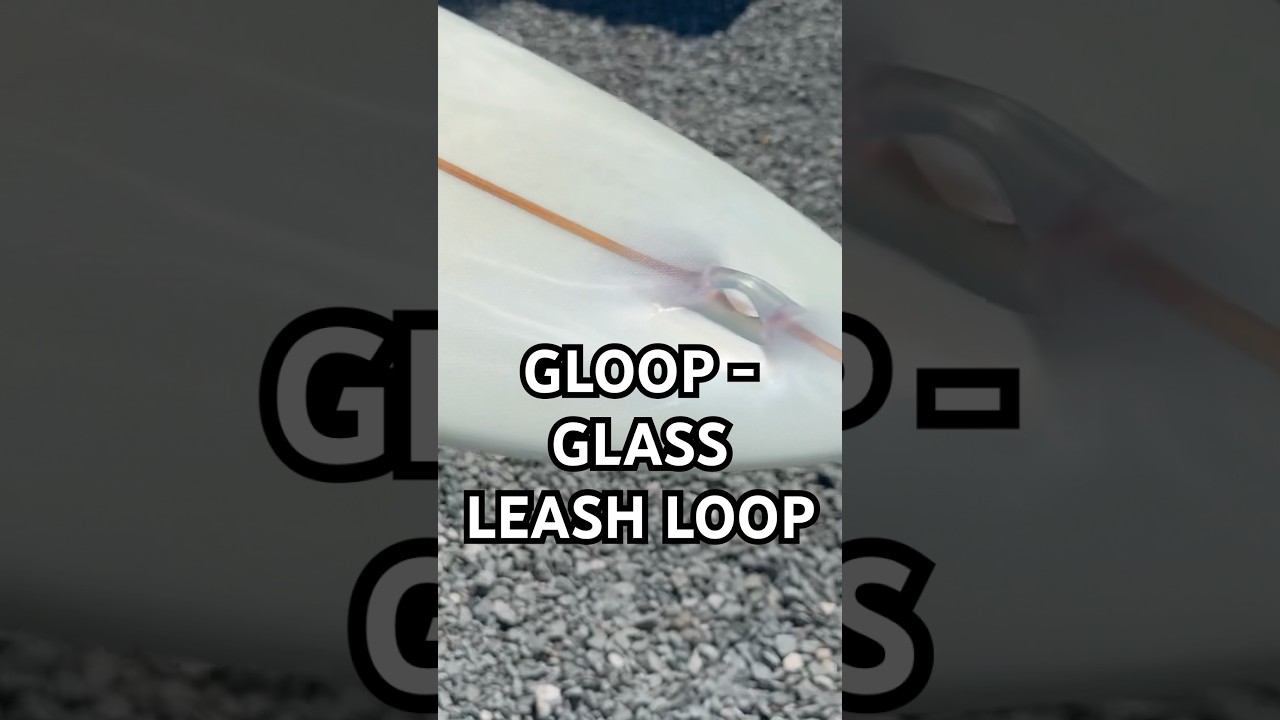 Glass Loop Process - Installation on Surfboard! Check out the artistic process!