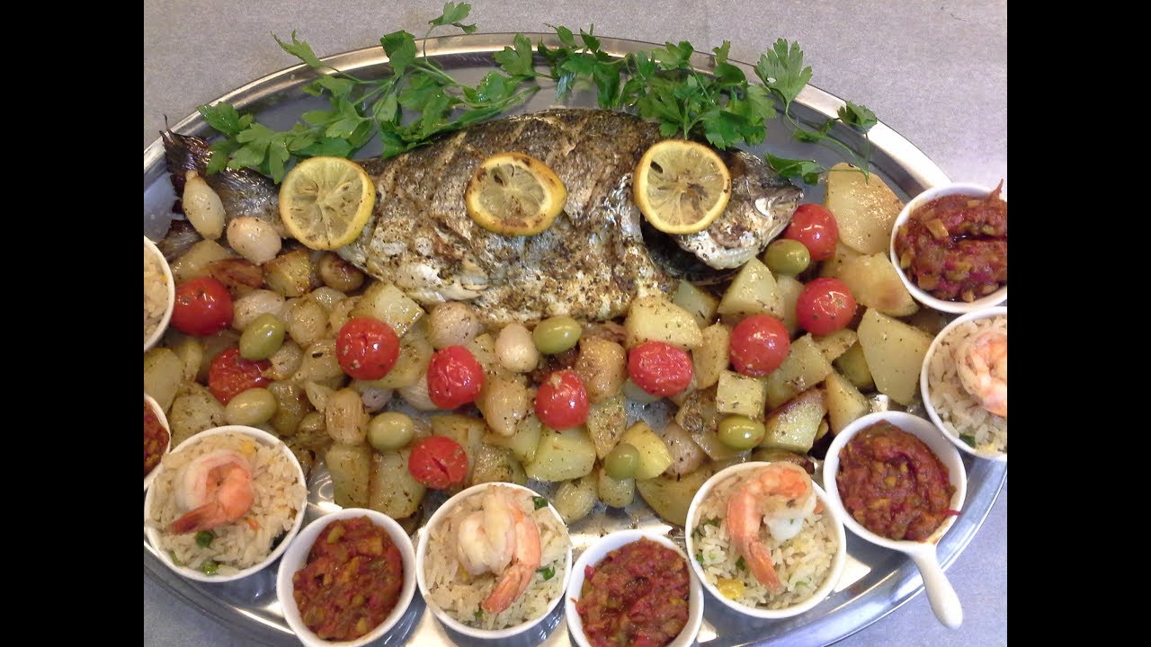 سمك 🐟في الفرن بالأعشاب إلمنسمة راءع المداق 🤗poisson au  herbes de Provence