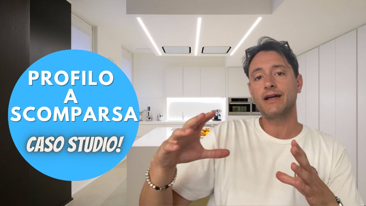 Profilo Led a Scomparsa da Incasso nel cartongesso | 3 progetti diversi !