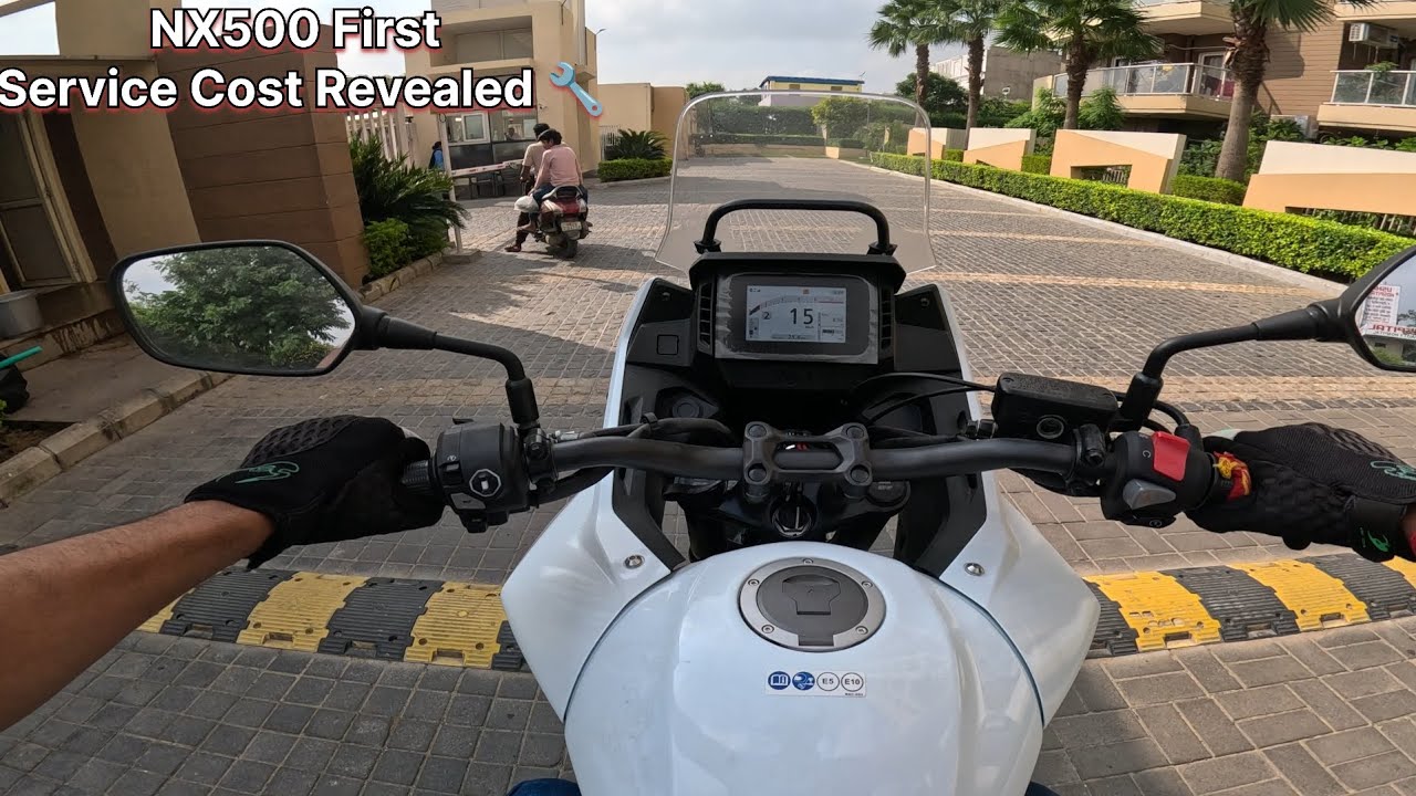 Honda NX500 First Service Review | Real Cost, Time & Experience in India | Ownership Update