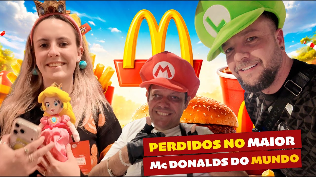 Vlog de Viagem - Orlando | Dia 03 | ME PERDI NO MAIOR MC DONALDS DO MUNDO!