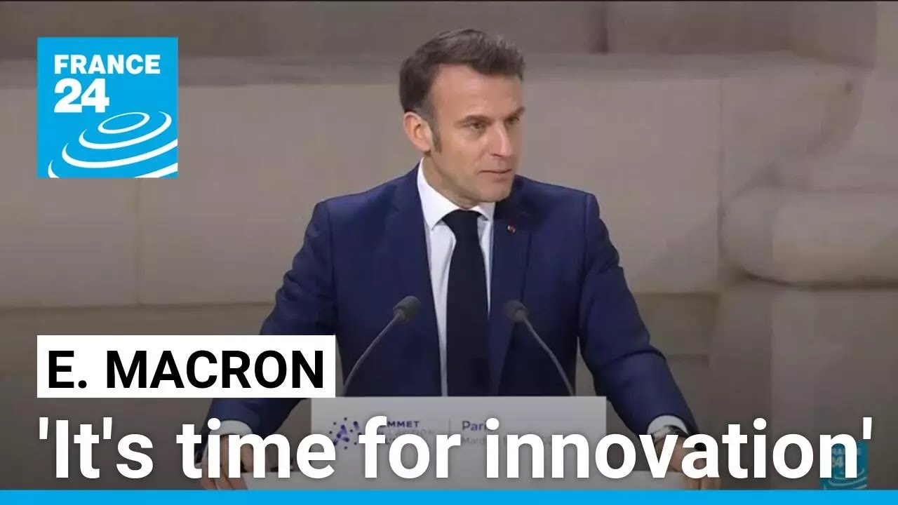 REPLAY - Emmanuel Macron at Paris AI summit: 'It's time for innovation' &bull; FRANCE 24 English