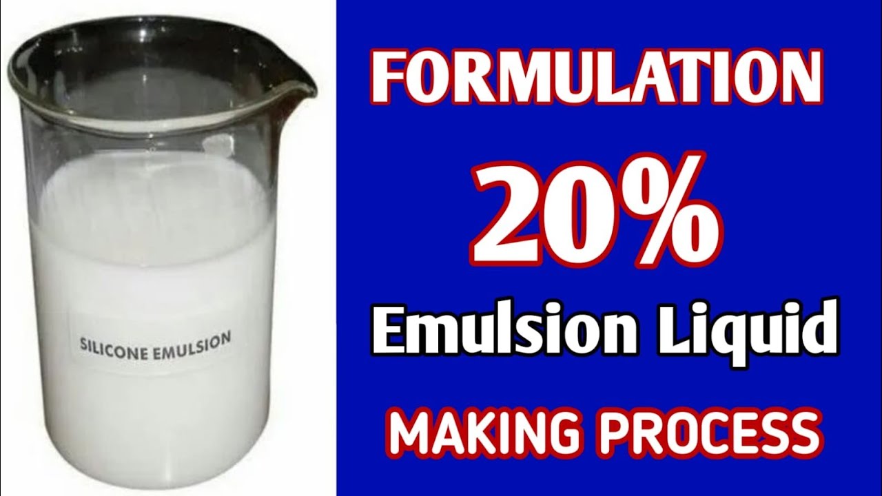 20% Emulsion MAKE Process | FOR CAR Dashboard Polish | Silicone EMULSION #Dashboardpolish