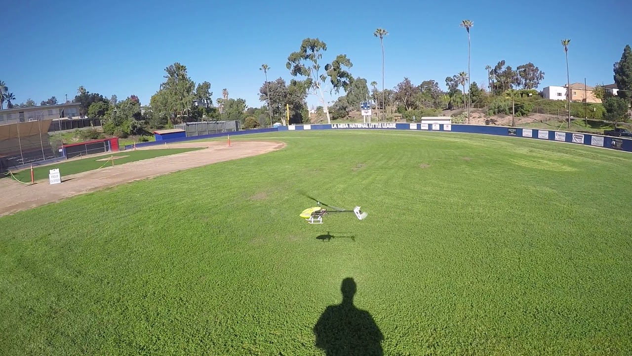 Horizon Hobby Blade 330s BNF Flight at the Ball Field