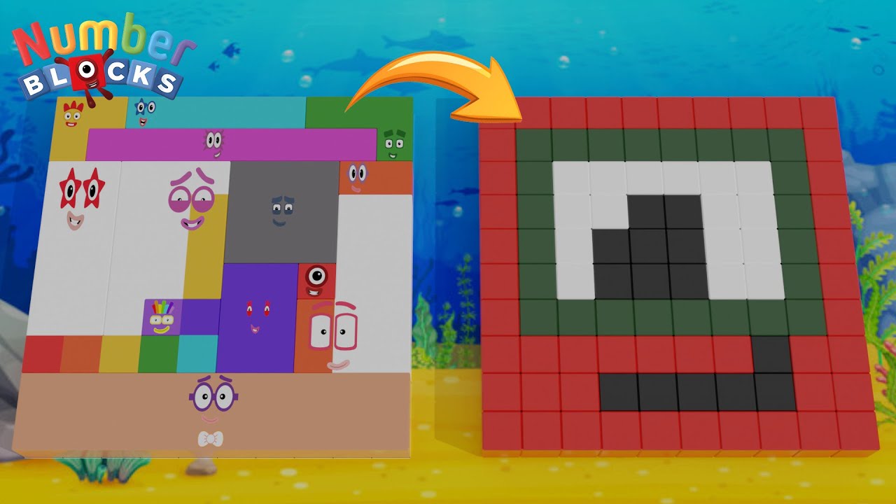 Counting Numberblocks | Learning Numbers 1 to 100 for Kids