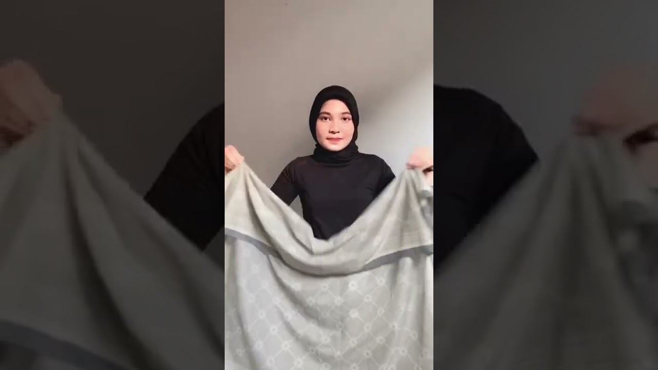 cara unik membuat cardigan dari krudung