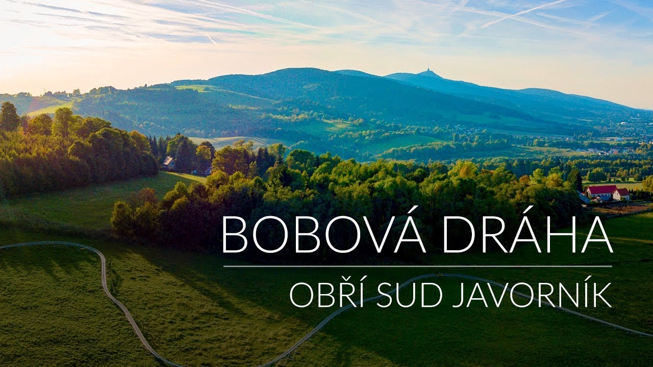 Bobová dráha Obří sud Javorník u Liberce