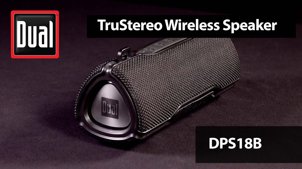 DPS18B – High Performance Portable Speaker with TruStereo Sound