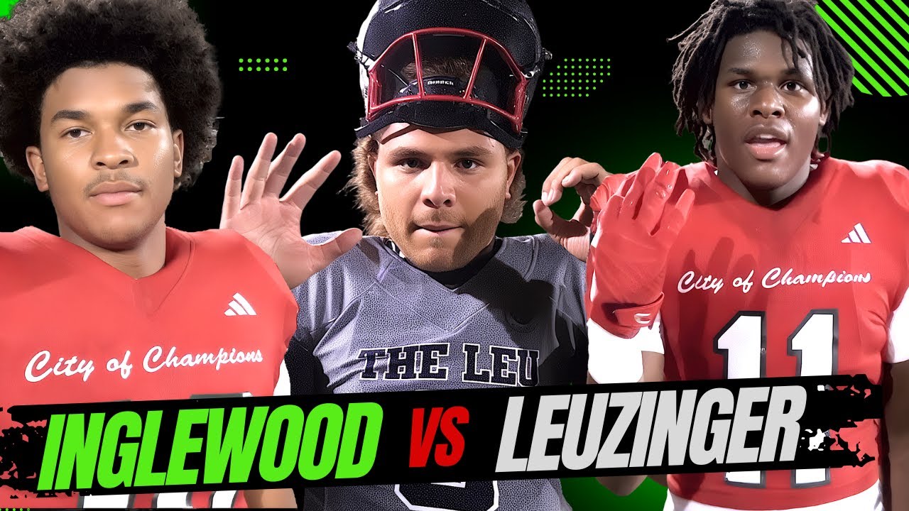 Inglewood vs. Leuzinger | 🔥🔥 Cross-Town Rivals Collide | Intense Showdown won in the Final Seconds!