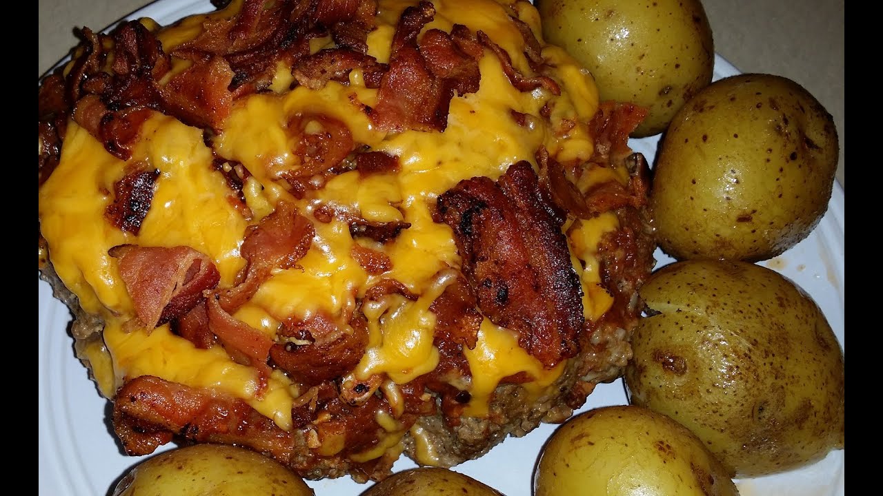 Pressure Cooker Bacon Salsa Meatloaf Meal