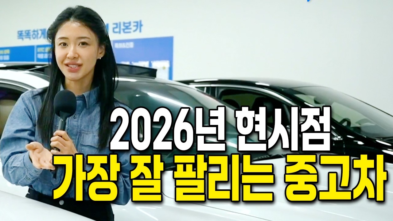 대형차는 뒤도 안 돌아보고 무조건 이거 산다는데.. 가장 잘 팔리는 중고차 추천