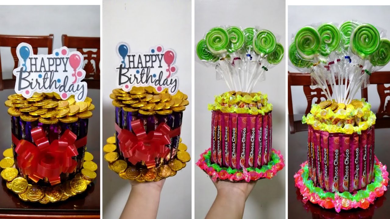 DIY MINI CANDY CAKE