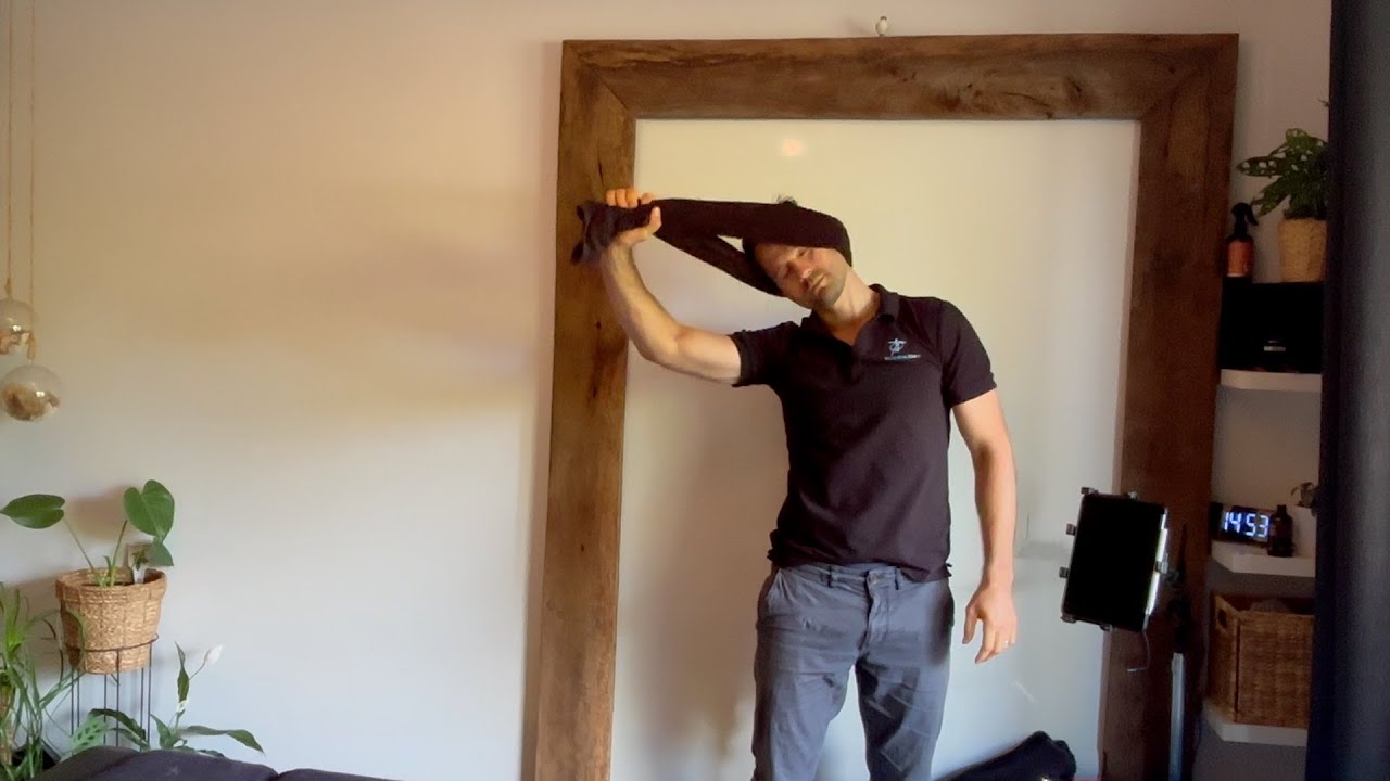 Gentle Eccentric Neck Training  (for Chronic Neck and Shoulder Tension)