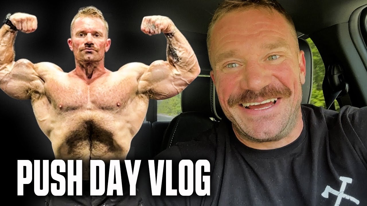 Push Day Vlog | Seth Feroce