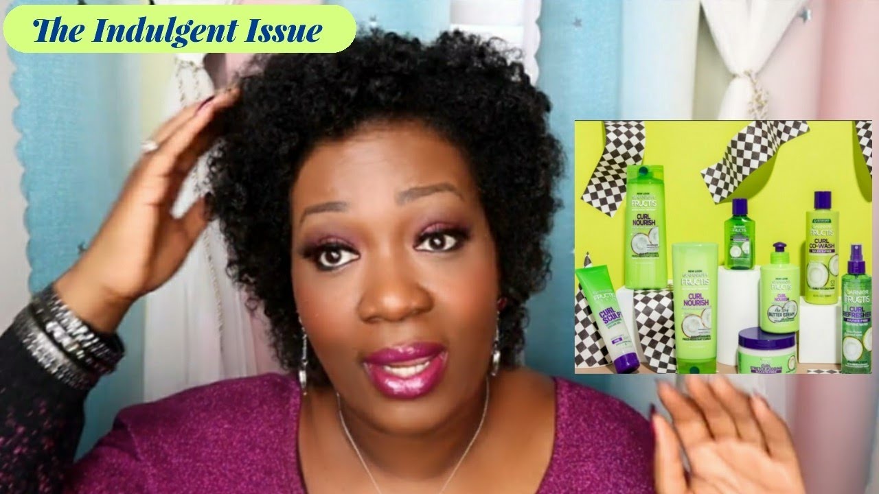 (New Look) Garnier Fructis (Curl Nourish) Frizz - Resistant Curls Line on Textured Natural Hair
