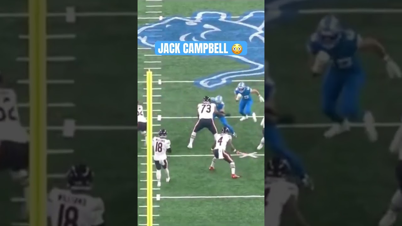 Jack Campbell ANNIHILATED D&rsquo;Andre Swift 😳