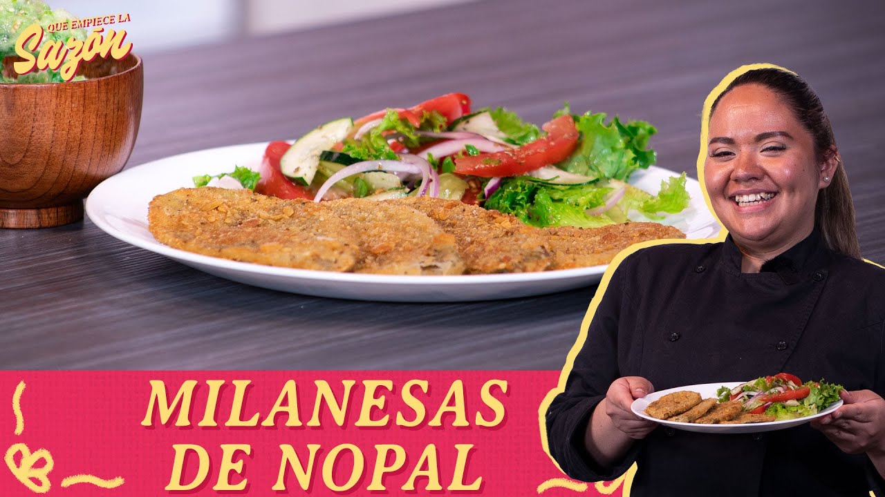 Crujientes, nutritivas y económicas: Milanesas de nopal