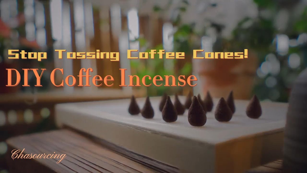 How to Make Coffee Grounds Like Incense? Make Your Own Coffee Incense Cones!