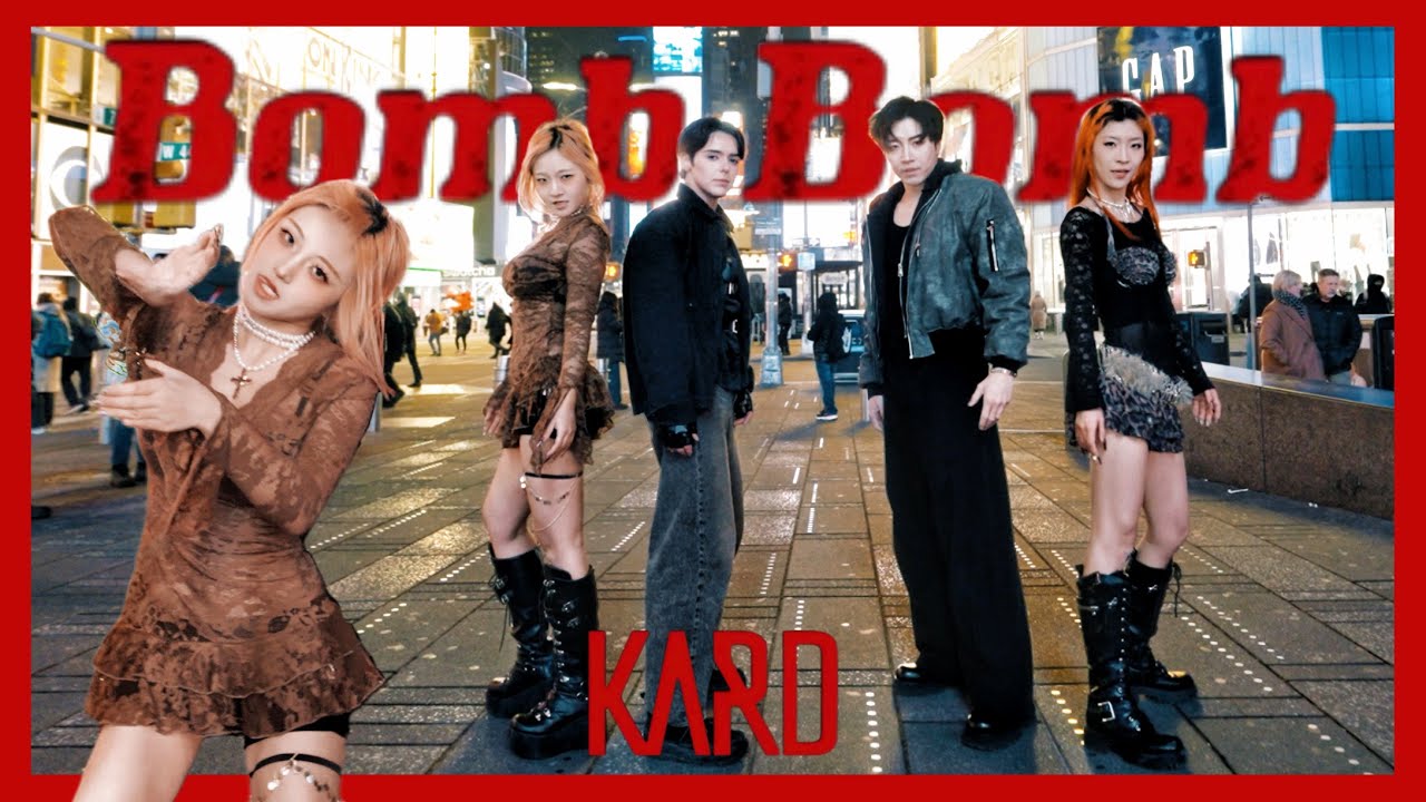 [KPOP IN PUBLIC | TIMES SQUARE | ONE TAKE] KARD 'Bomb Bomb(밤밤)' Dance Cover by 404 Dance Crew