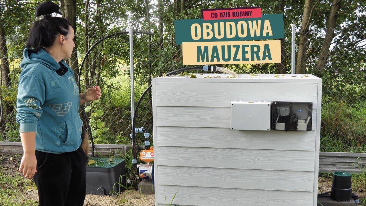 Obudowa mauzera. Obchód ogrodu.