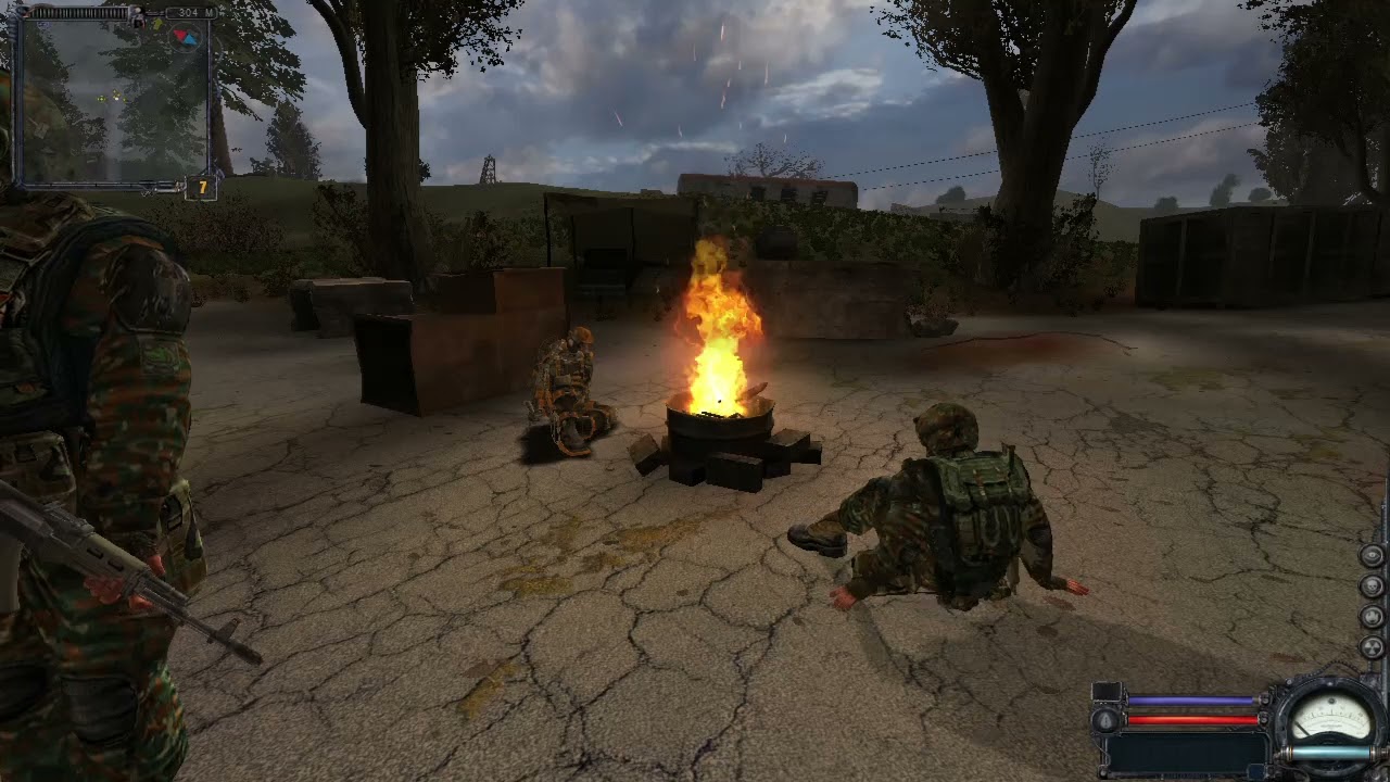 STALKER ЧН. Атмосфера у костра. Анекдоты и недосказанные анекдоты от Свободы. Военные склады