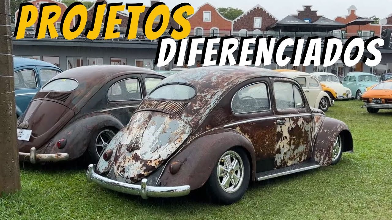 Os Projetos Rat Look e P&aacute;tina Style Mais Lindos do Mundo Aircooled!