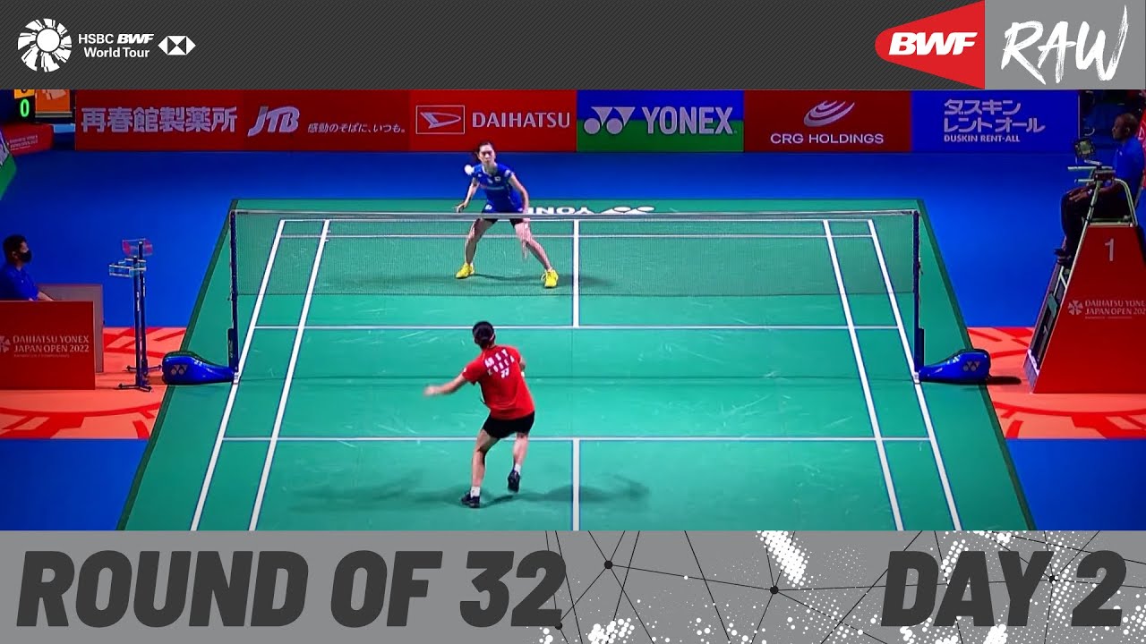 DAIHATSU YONEX Japan Open 2022 | Day 2 | Court 1 | Round of 32