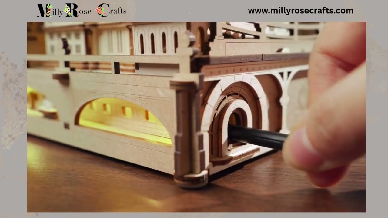 Build London! Check out the new ROKR Marble Travel • London Marble Run Wooden 3D Puzzle (EGB01)