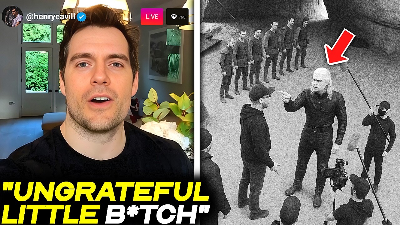 Henry Cavill REACTS TO New Leaked Footage Of Liam Arguing On Set Of Witcher 4!?