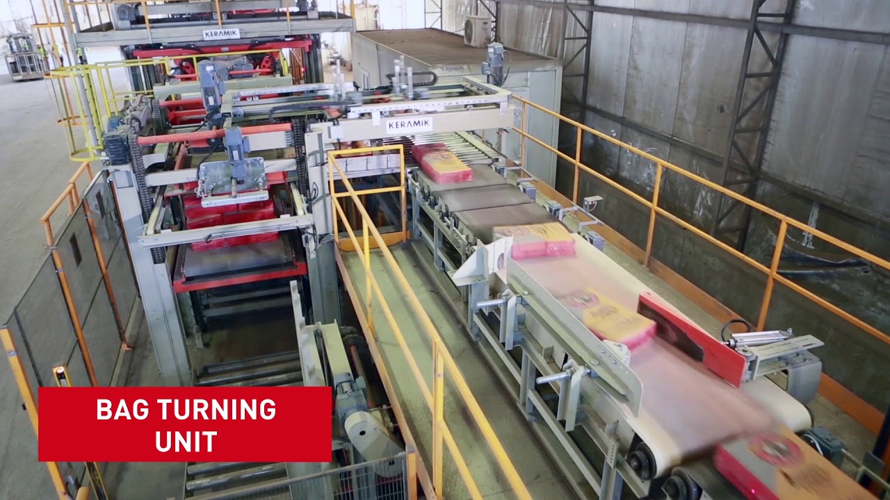 KERAMIK Palletless Cement Stacking & Packaging Lines