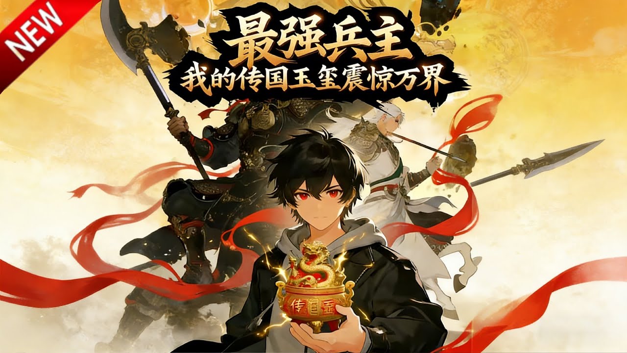 💥【新番上线】陆云意外觉醒神级兵符传国玉玺，获20倍增幅天赋与“受命于天”能力，召唤大秦锐士，解锁历史名将，一路越级打怪破纪录！《最强兵主：我的传国玉玺震惊万界》全集 Multi SUB #动漫魔女