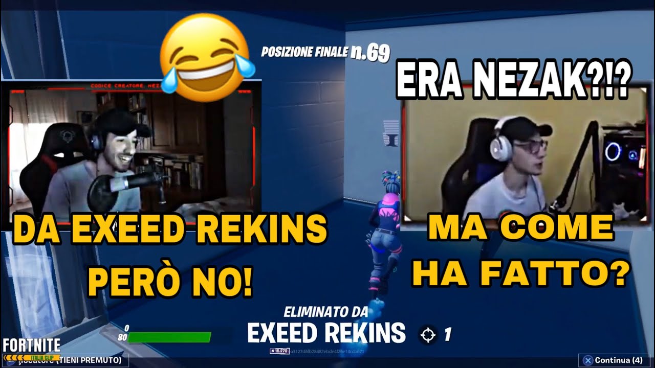 😂 NEZAK SENZA ARMI VIENE KILLATO DA REKINS IN ARENA!