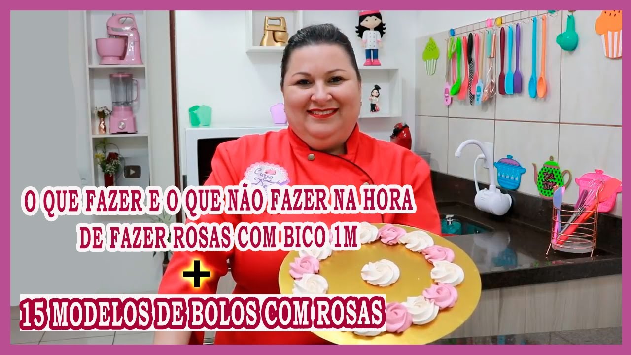 ROSA COM BICO 1M(pitanga) | APRENDA O JEITO CERTO DE FAZER!