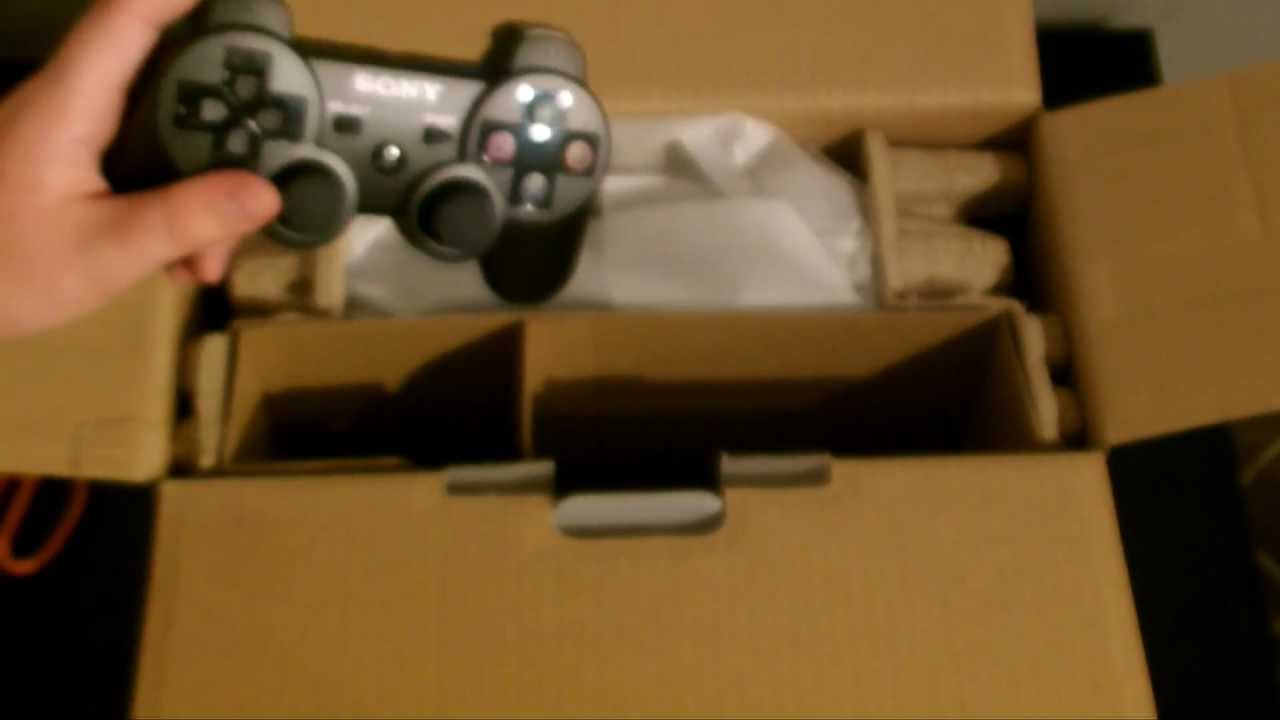 Sony PS3 320GB: Unboxing