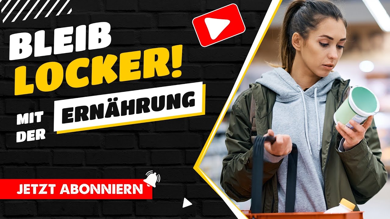Stress mit der Ern&auml;hrung? LOCKER bleiben! Wie viele Carbs, Ballaststoffe, Protein?
