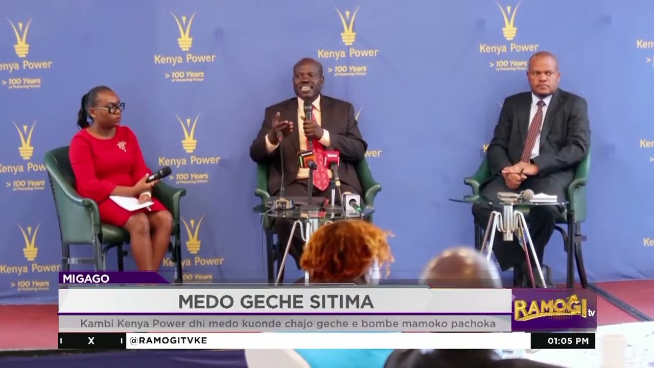 Kambi Kenya Power dhi medo kuonde chajo geche e bombe mamoko pachoka