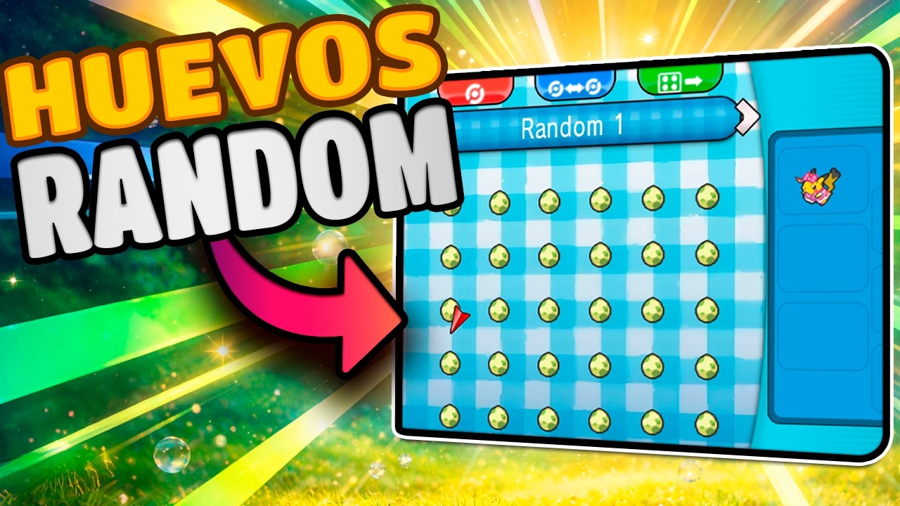 CÓMO RANDOMIZAR HUEVOS en POKÉMON 🥚🎲 (Cajas de 30)