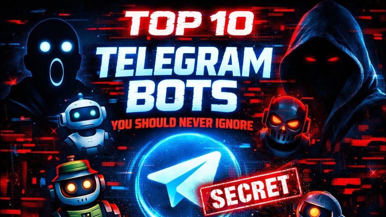Top 10 Telegram Bots You Shouldn&rsquo;t Miss (2026)